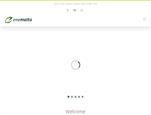 Tablet Screenshot of enemalta.com.mt
